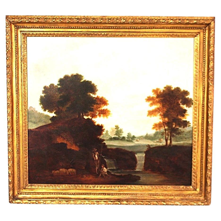 18th century of circle Richard Wilson pastoral Landscape