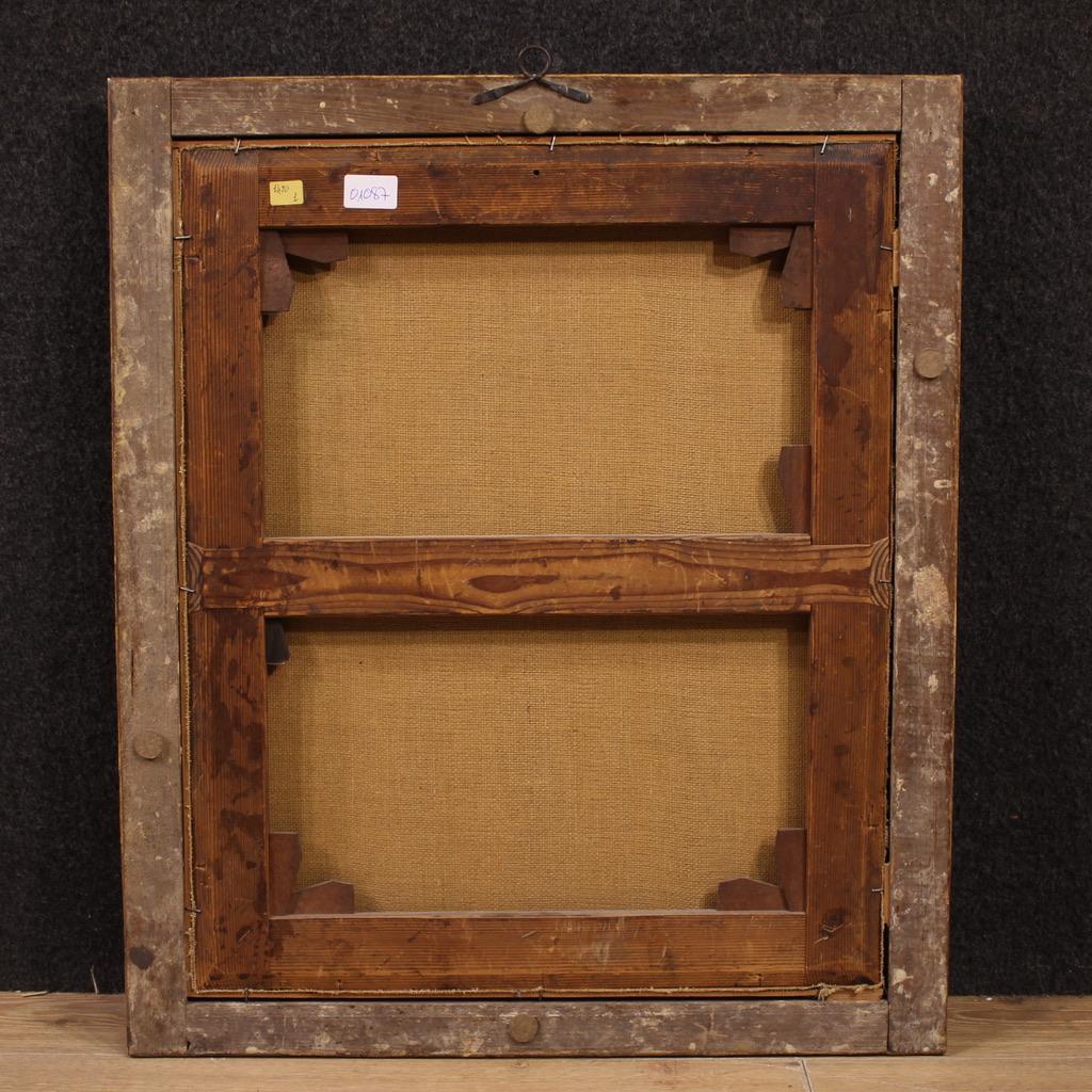 18. Jahrhundert Öl auf Leinwand Antikes junges Mädchen Porträtgemälde, 1760 im Angebot 3