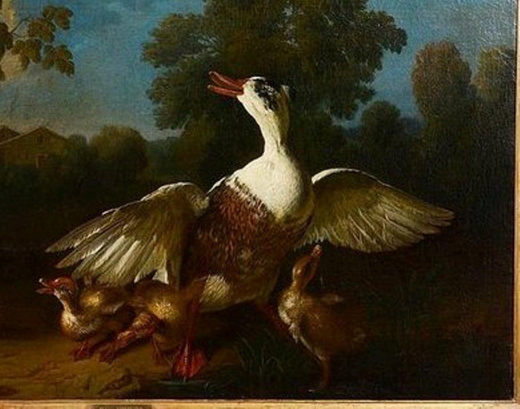 English 18th Century Oil on Canvas after Phillip Ferdinand de Hamilton
