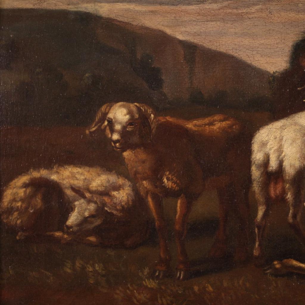 18th century pastoral painting