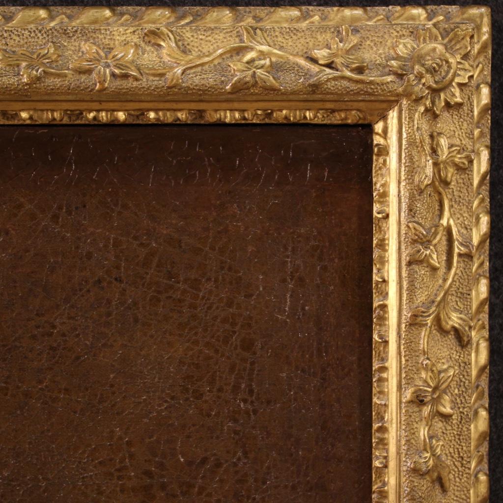 Italienisches antikes religiöses Gemälde Madonna mit Kind, Öl auf Leinwand, 18. Jahrhundert im Angebot 4