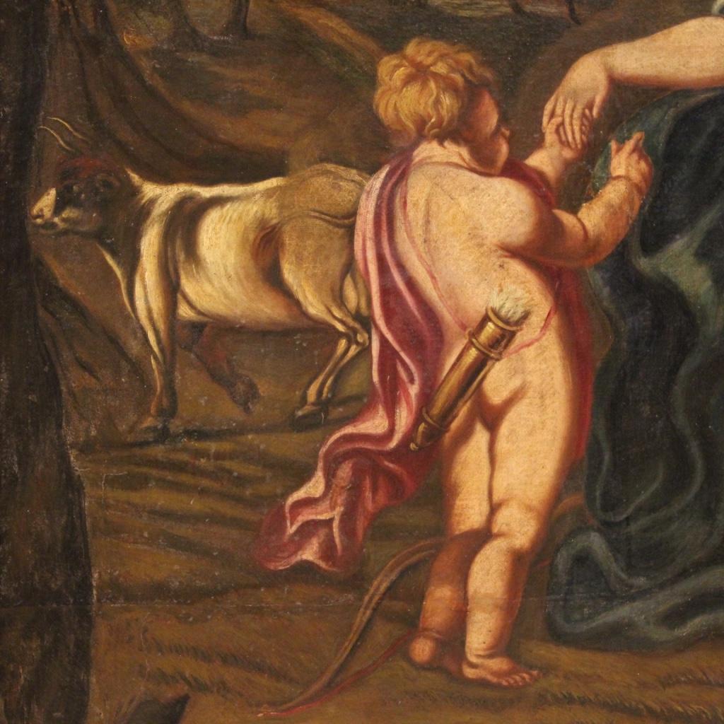 18th Century Oil on Canvas Italian Mythological Painting, 1770 2