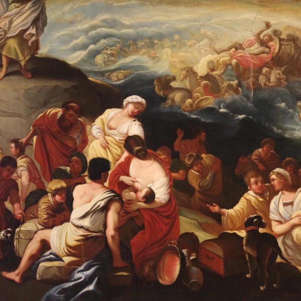 18th Century Oil on Canvas Italian Religious Painting, 1770 2