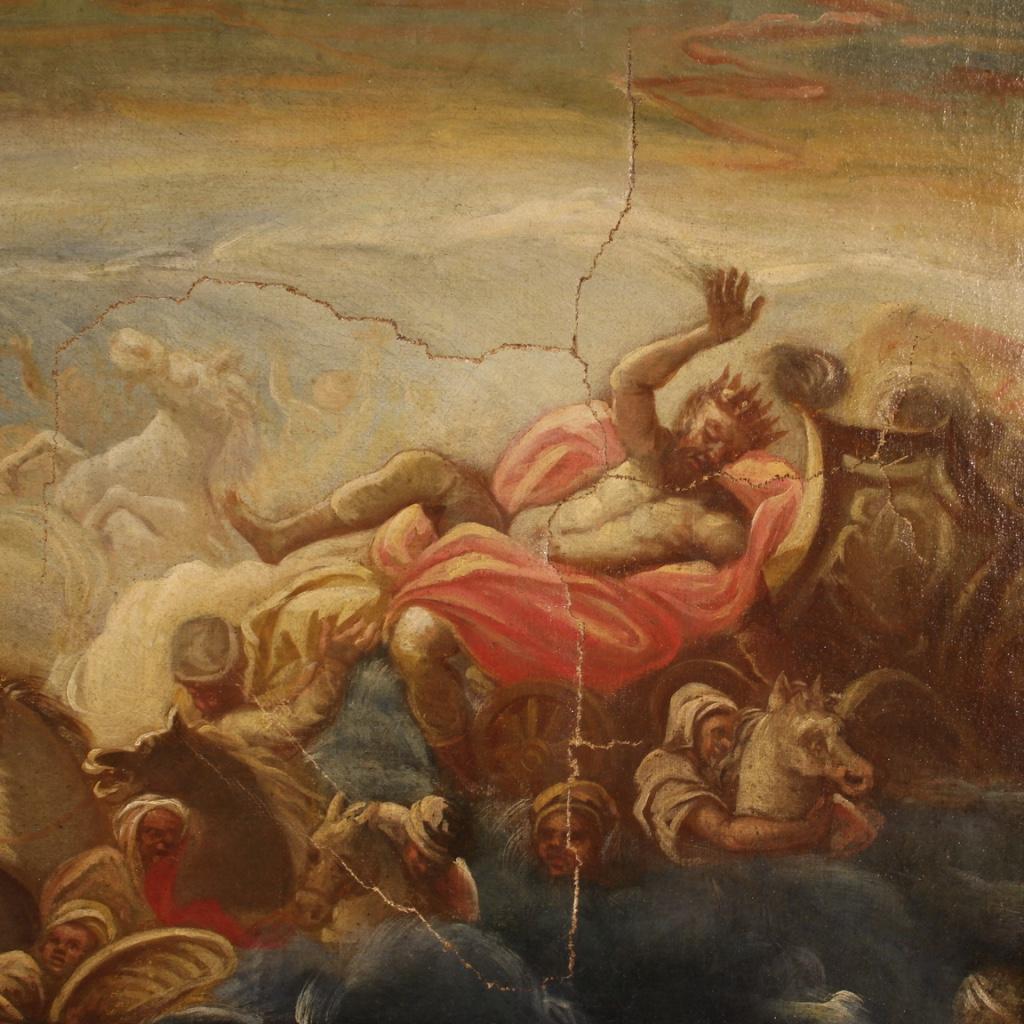 18th Century Oil on Canvas Italian Religious Painting, 1770 6