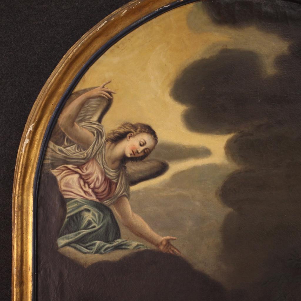 18th Century Oil on Canvas Italian Religious Painting Jesus, 1770 1