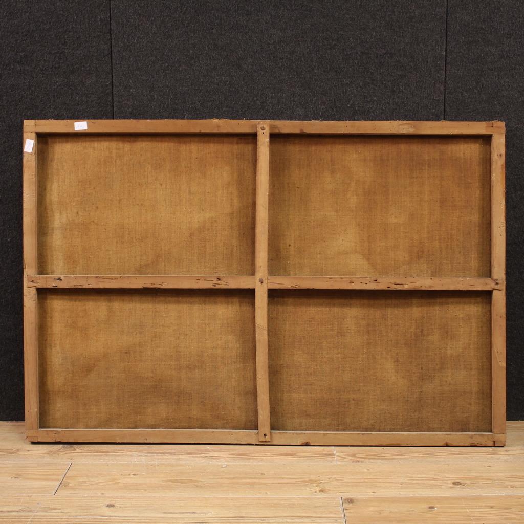 18. Jahrhundert Öl auf Leinwand Italienisches religiöses Gemälde Heiliger Franz von Assisi im Angebot 3