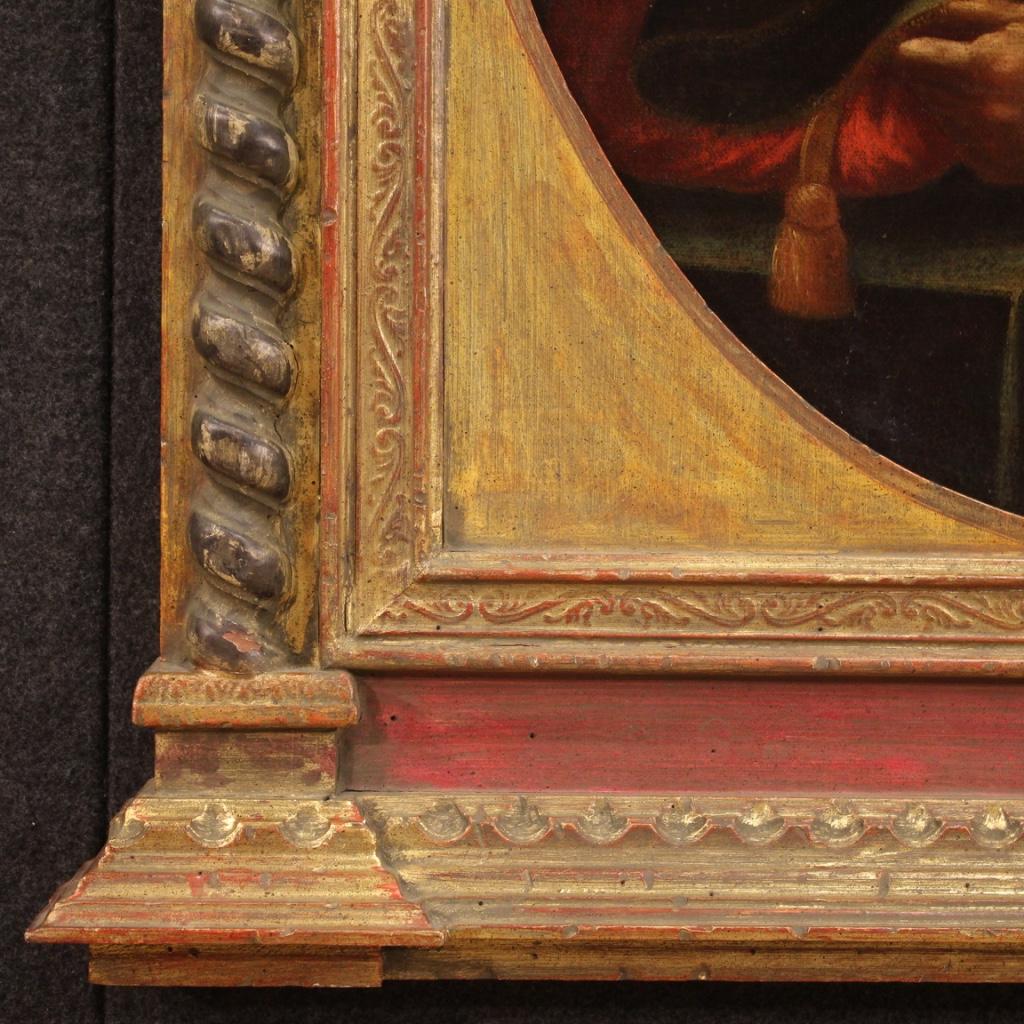 siglo XVIII Óleo sobre lienzo Pintura religiosa italiana San José con el Niño 2