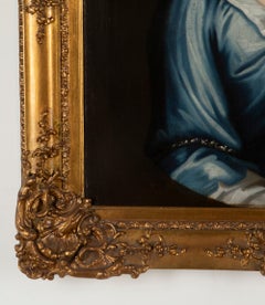 18th Century Oil on Canvas Portrait after Godfrey Kneller