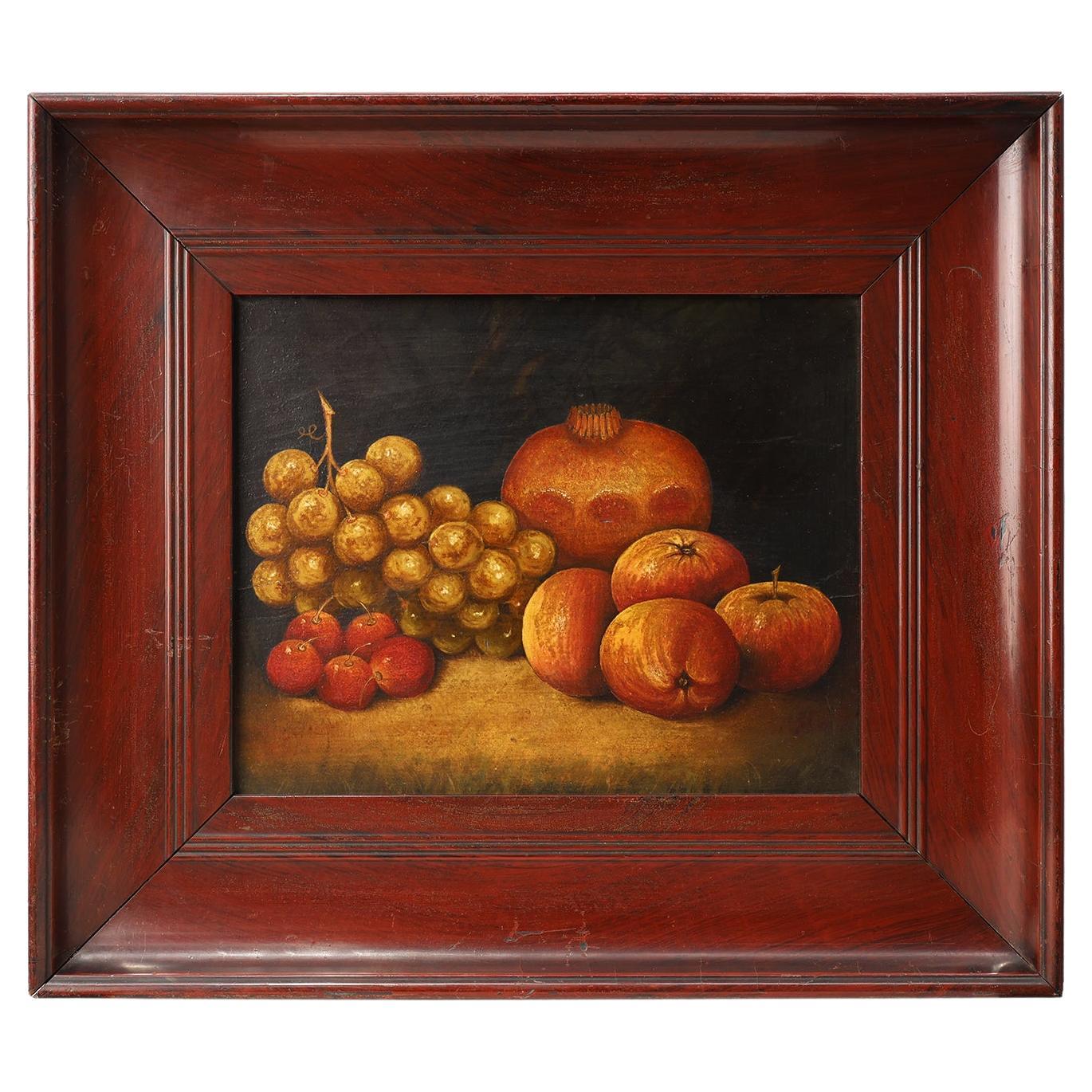 Nature morte à l'huile sur panneau du XVIIIe siècle, Pays-Bas