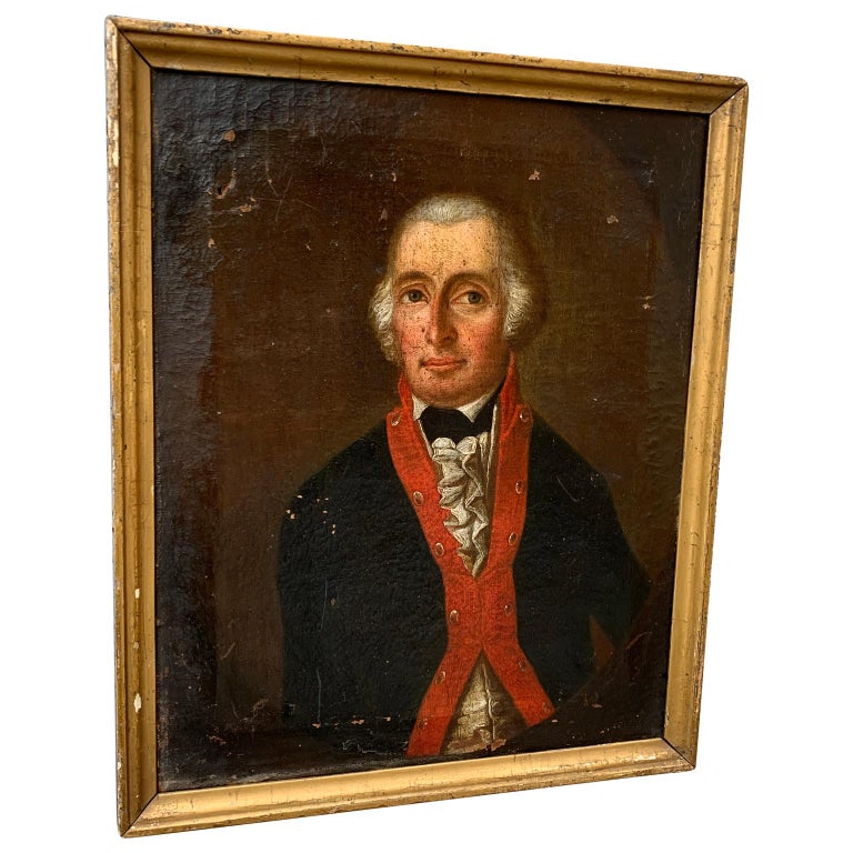 Count Title 18th Century Oil Painting Of An European Nobility Count For Sale at 1stDibs