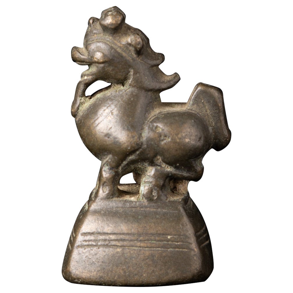 18th century Old bronze Opium Weight from Burma