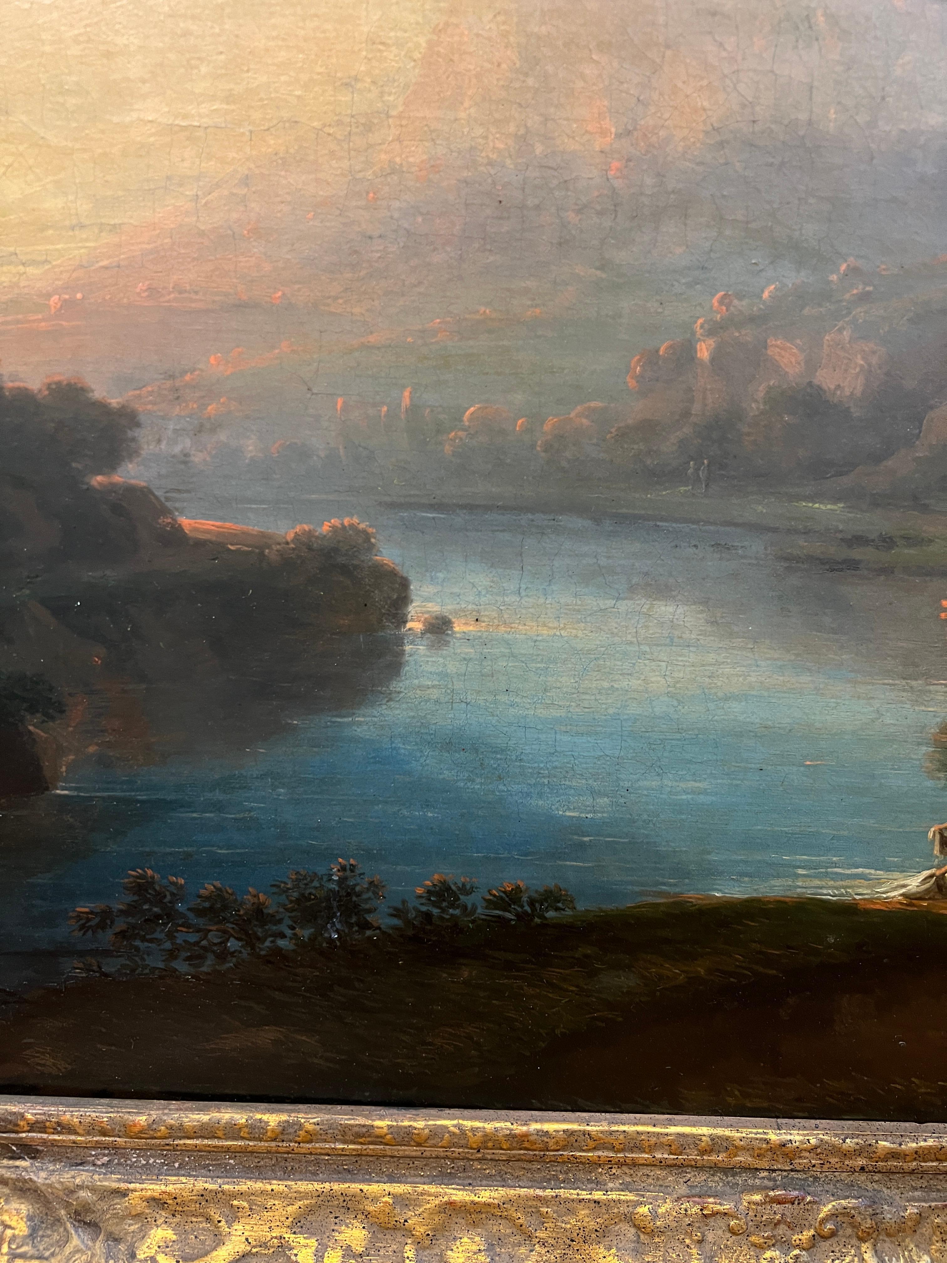 18° secolo, Antico Maestro Europeo Pittura di Paesaggio Scuola Italiana in vendita 2