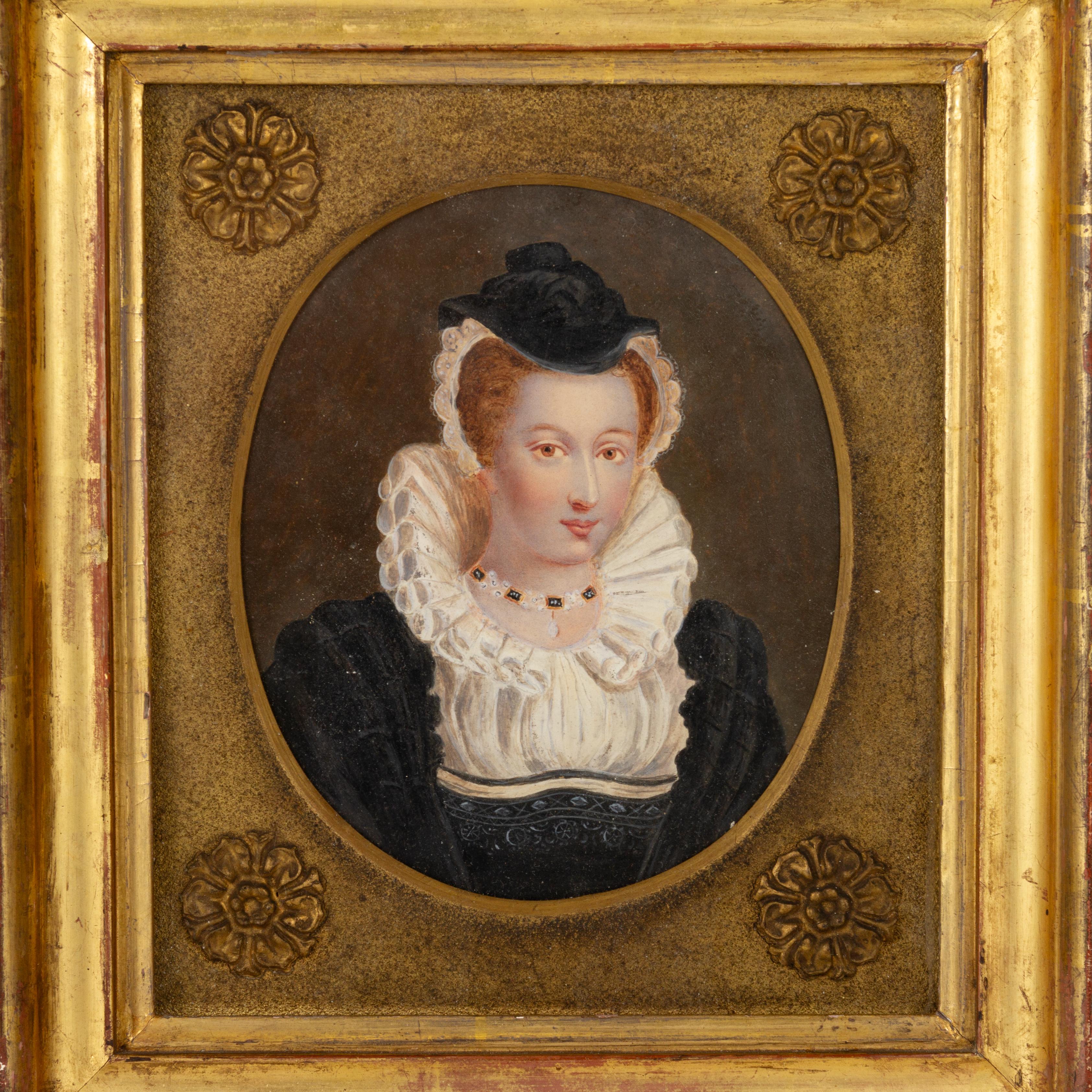 In good condition
From a private collection
Free international shipping
18th Century Old Master Portrait of Mary Queen of Scots 
