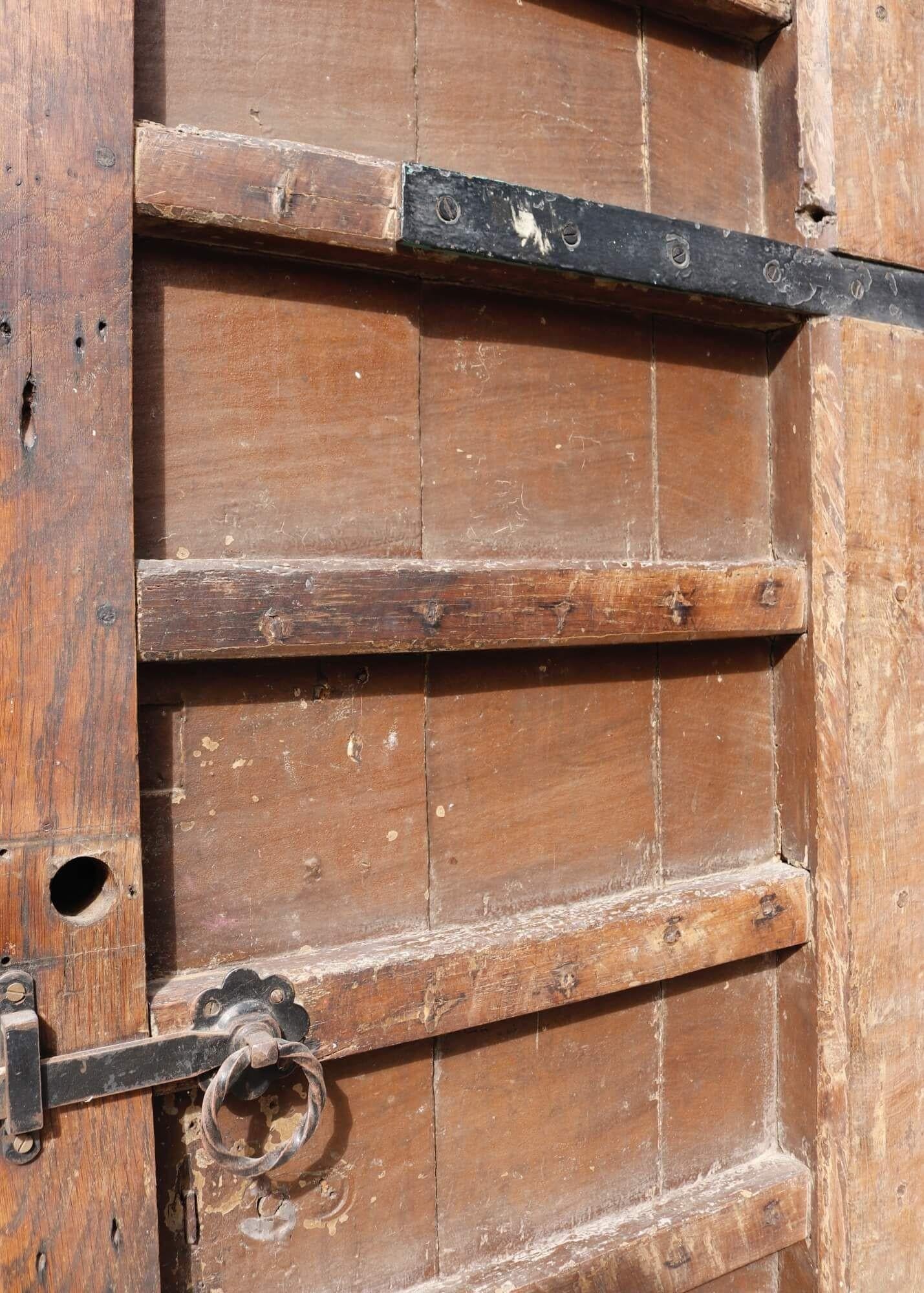 Porte à planches en vieux Oak du 18e siècle en vente 3