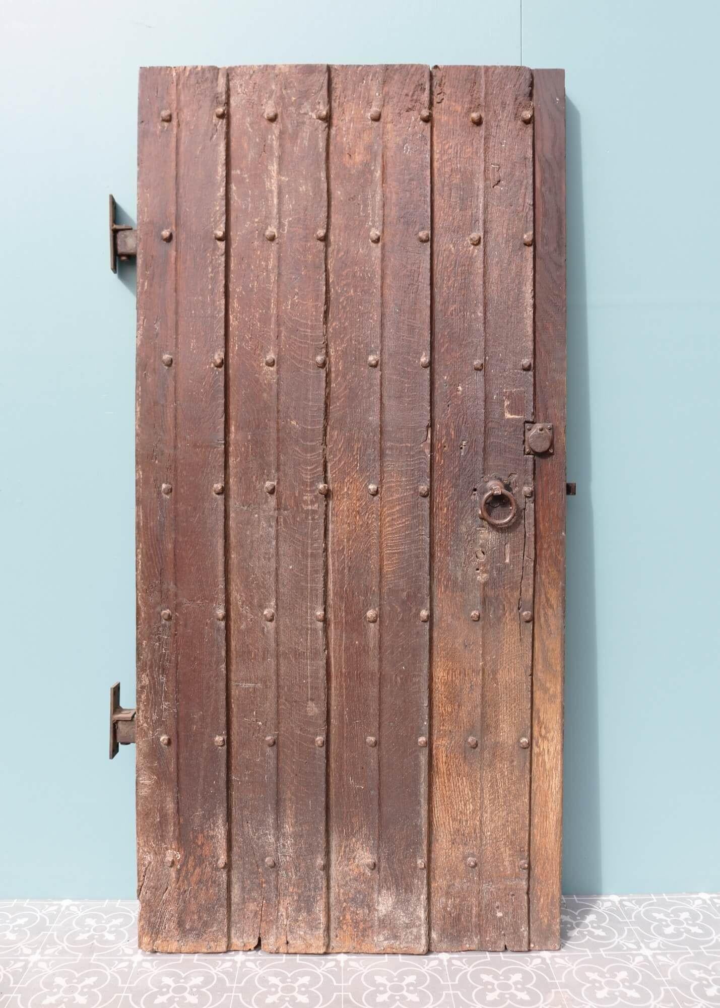old plank door
