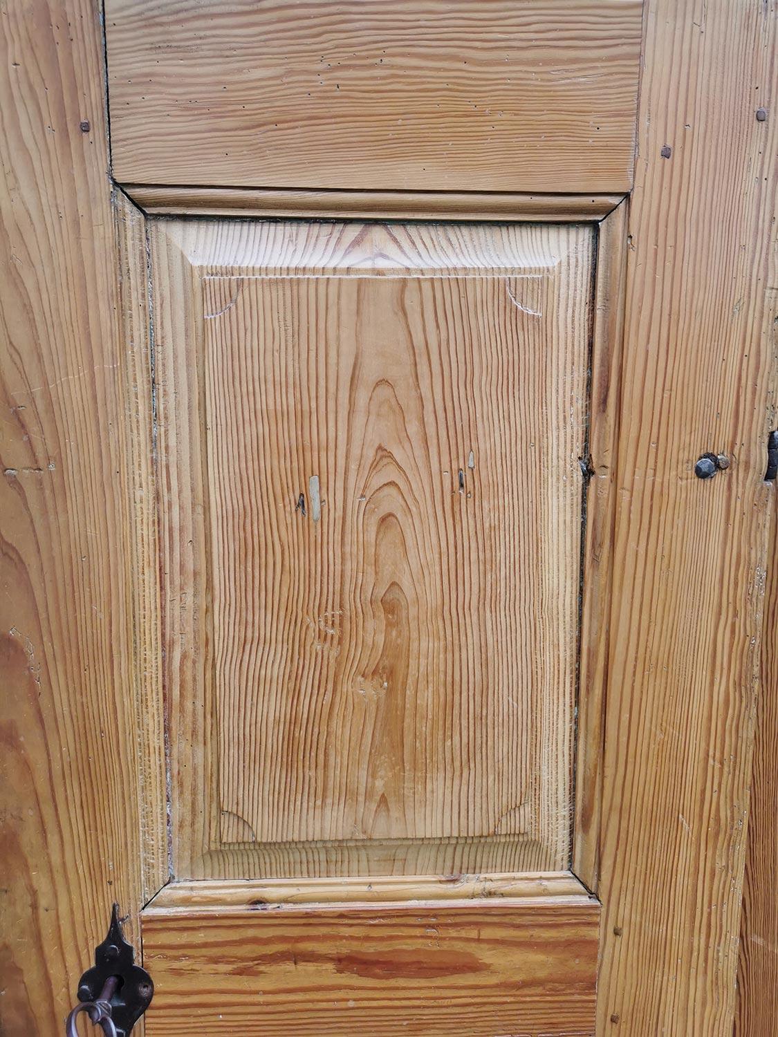 Mid-18th Century 18th Century One-Door Wardrobe, Central Europe For Sale