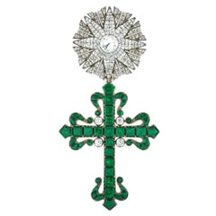 18th Century Order of Aviz Portuguese Paste Cross
