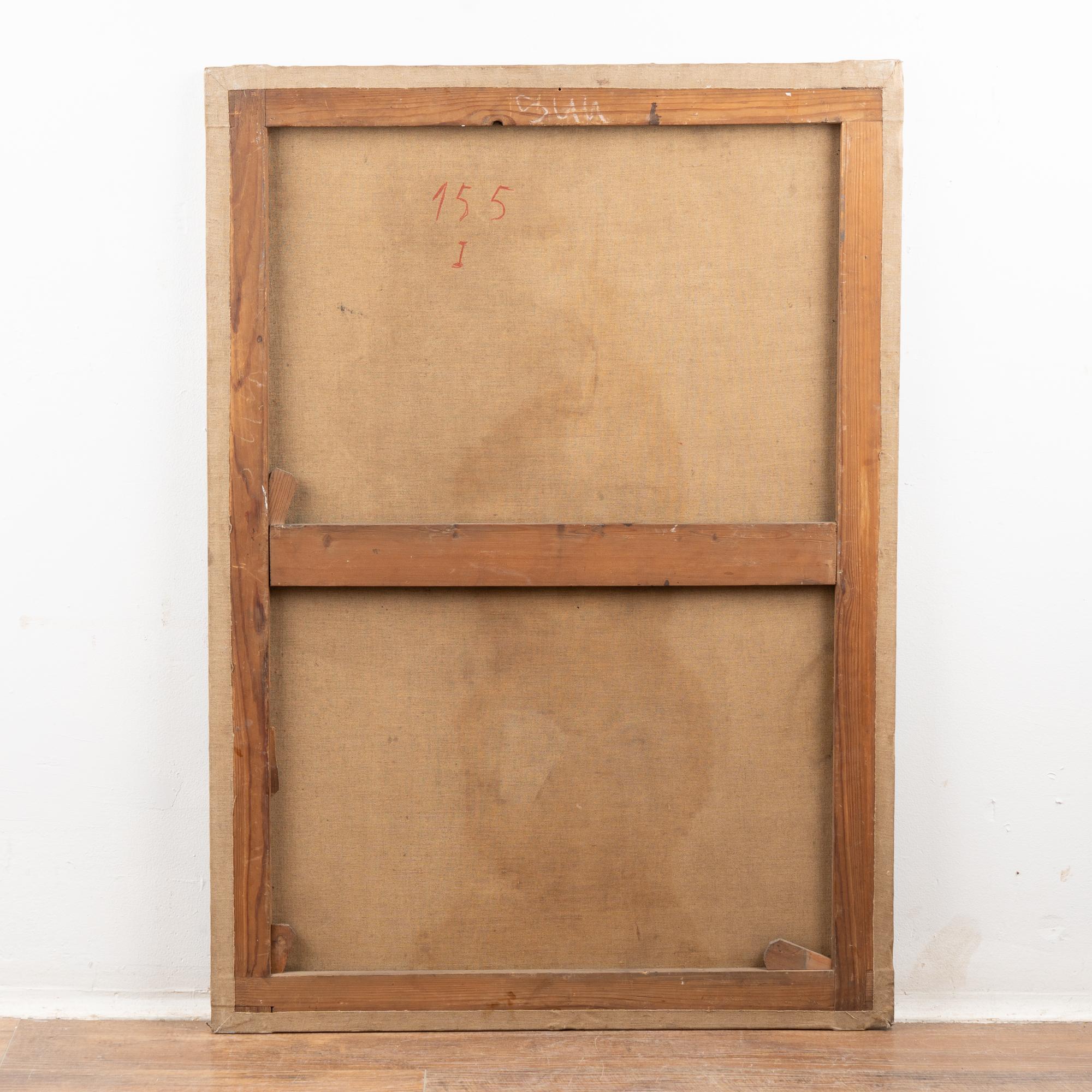 Originales Ölgemälde auf Leinwand, 18. Jahrhundert, Gemälde des Heiligen Antonius von Padua und Christus C. im Angebot 6