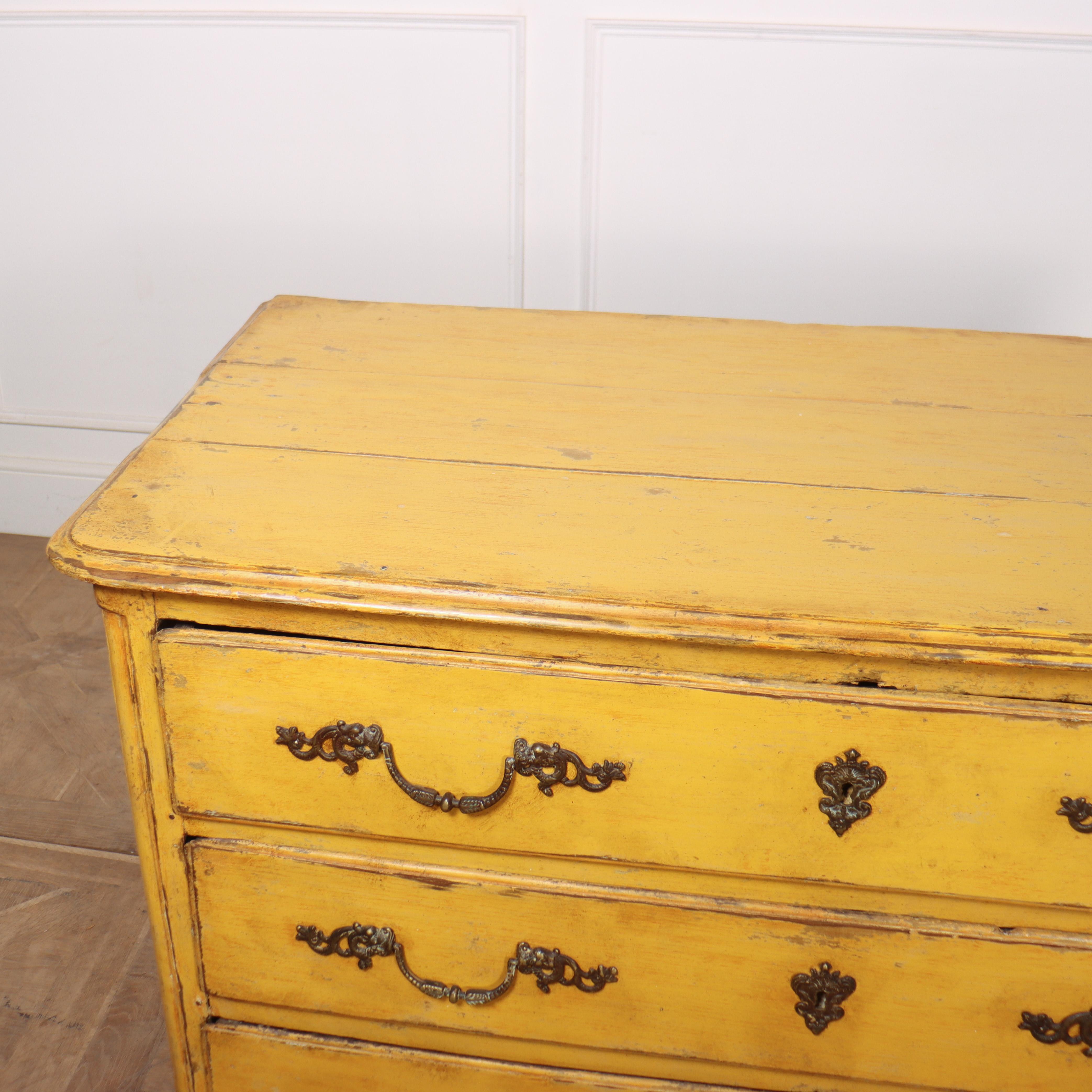 18th Century Original Painted Commode For Sale 4