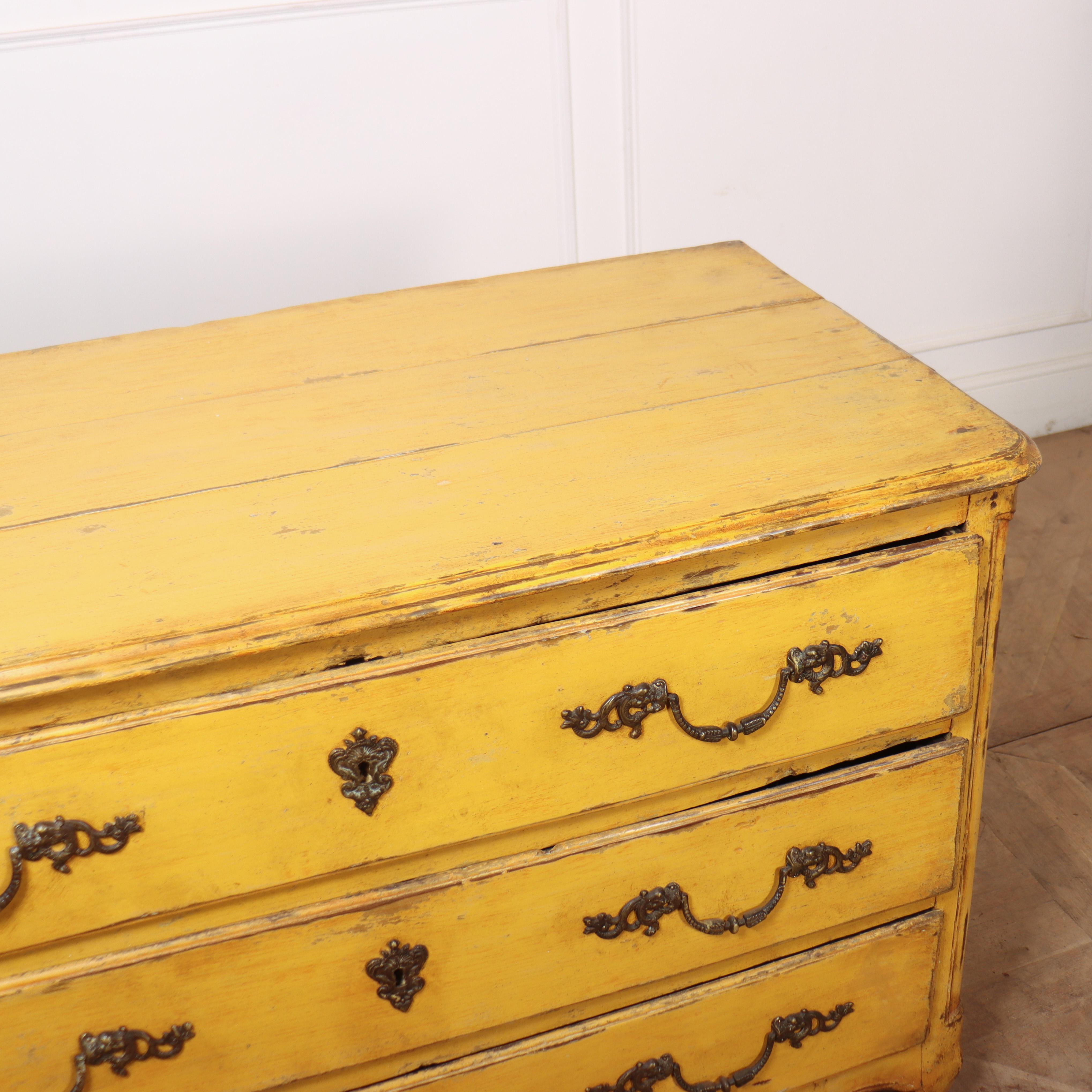 18th Century Original Painted Commode For Sale 5