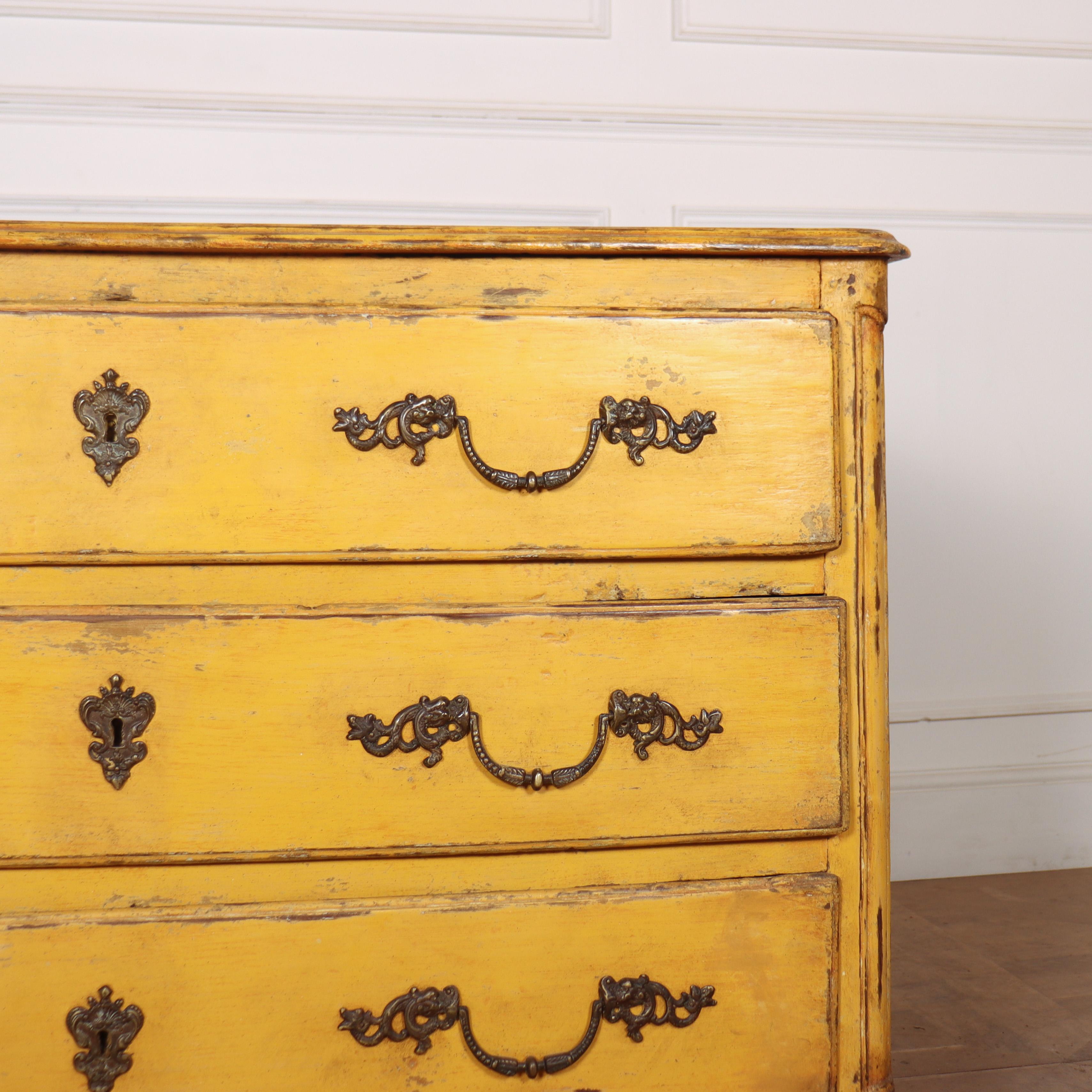 18th Century Original Painted Commode For Sale 2