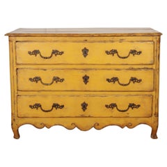 18th Century Original Painted Commode