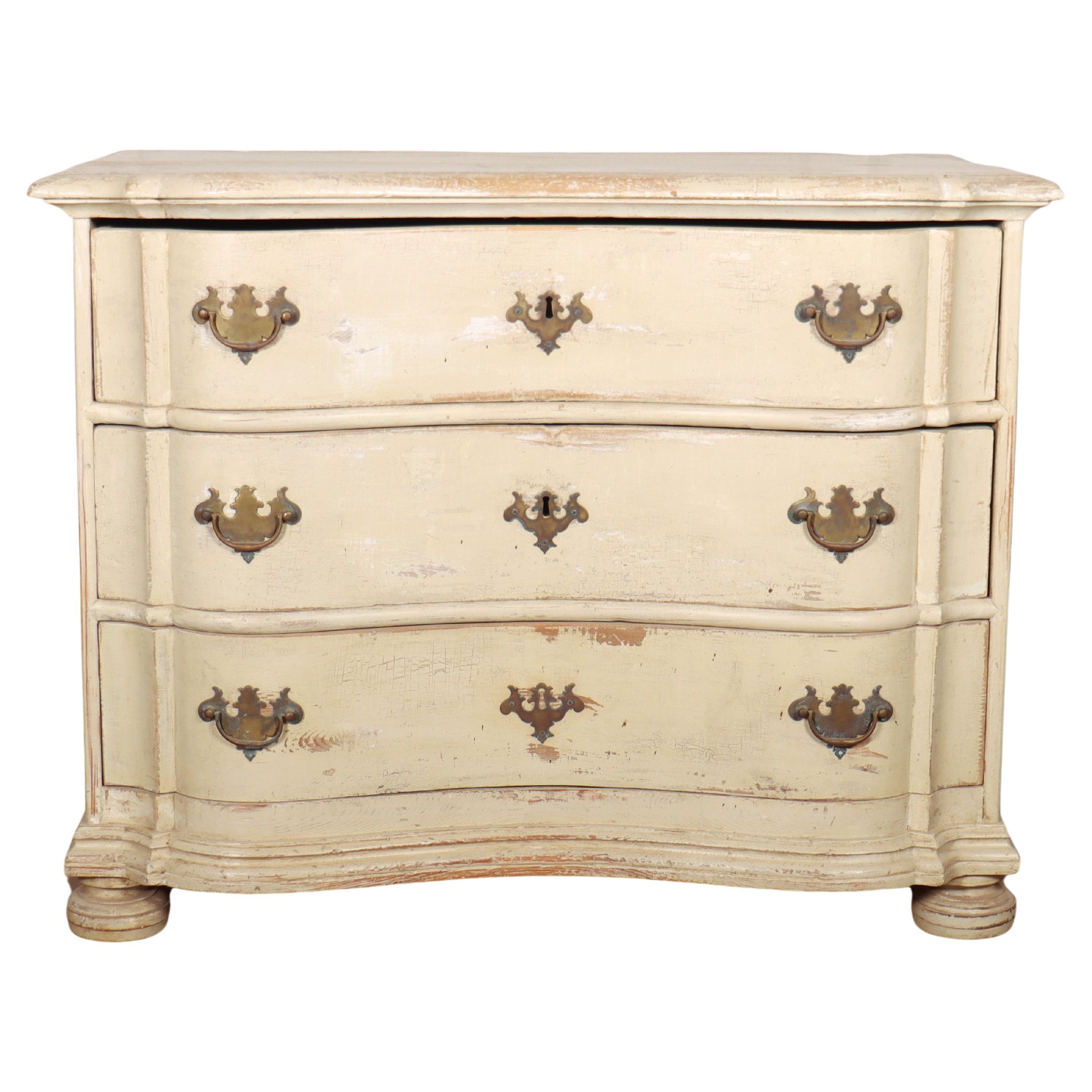 18th Century Original Painted Commode For Sale