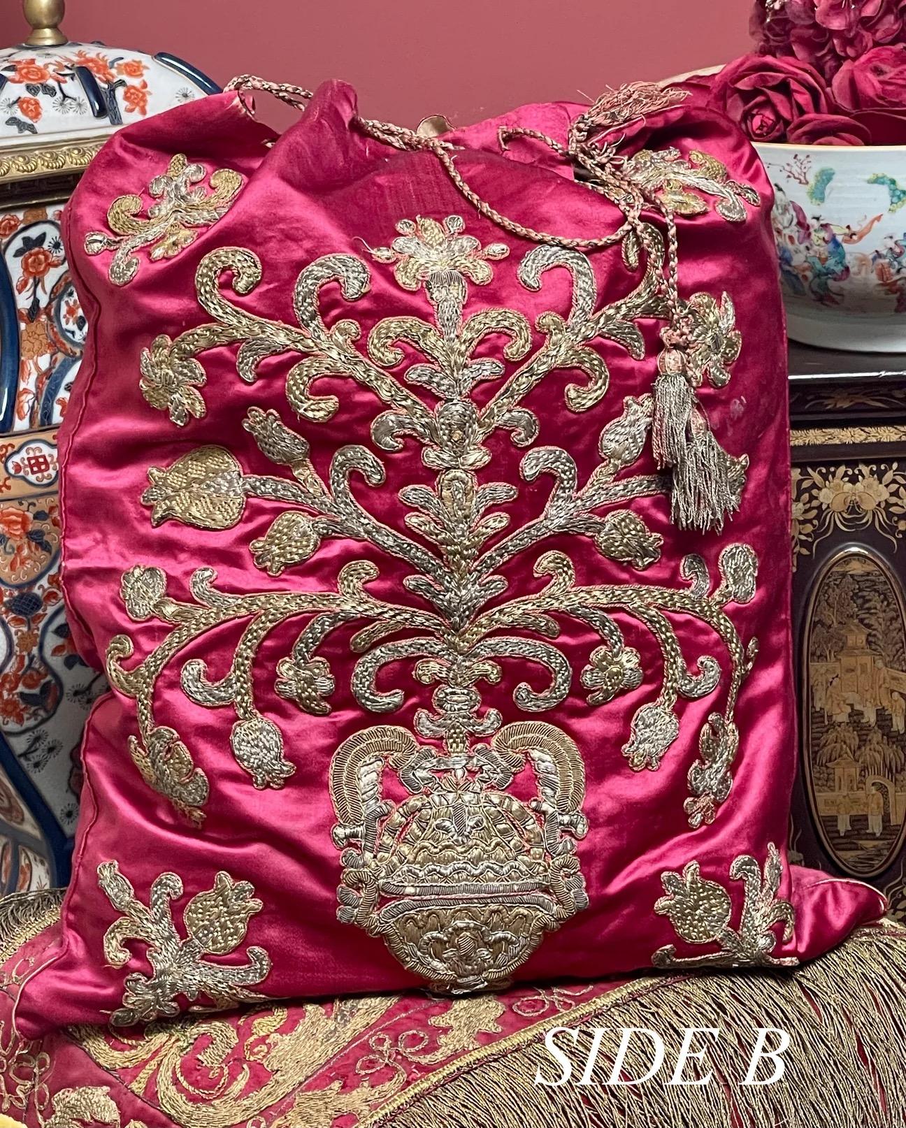 Fait main Sac à documents / sac à livres ottoman du 18e siècle en vente