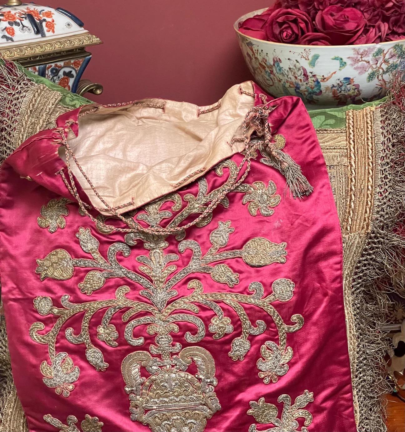 XVIIIe siècle et antérieur Sac à documents / sac à livres ottoman du 18e siècle en vente