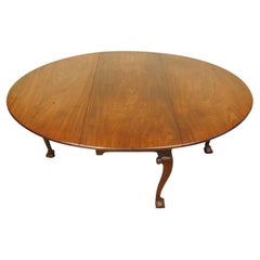 18th Century Oval Gateleg Table 