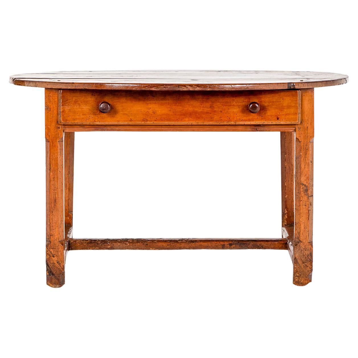 18th Century Oval Hall Table