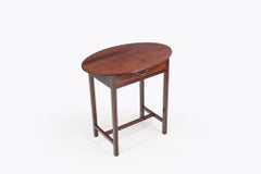 18th Century Oval Mahogany Occasional Table
