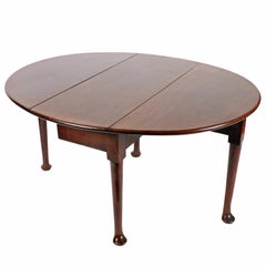 18th Century Pad Foot Drop-Leaf Table