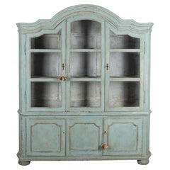 18th Century Painted Baroque Cabinet