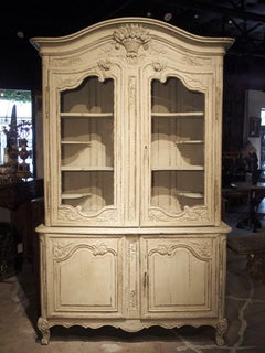 buffet peint du 18ème siècle Deux Corps de Normandie:: France