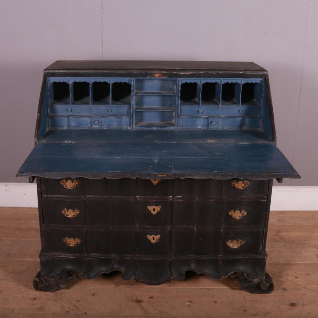 18th Century and Earlier 18th Century Painted Bureau For Sale