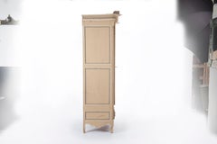 18th Century Painted Cabinet from Provence in Yellow, Grey and Off-White