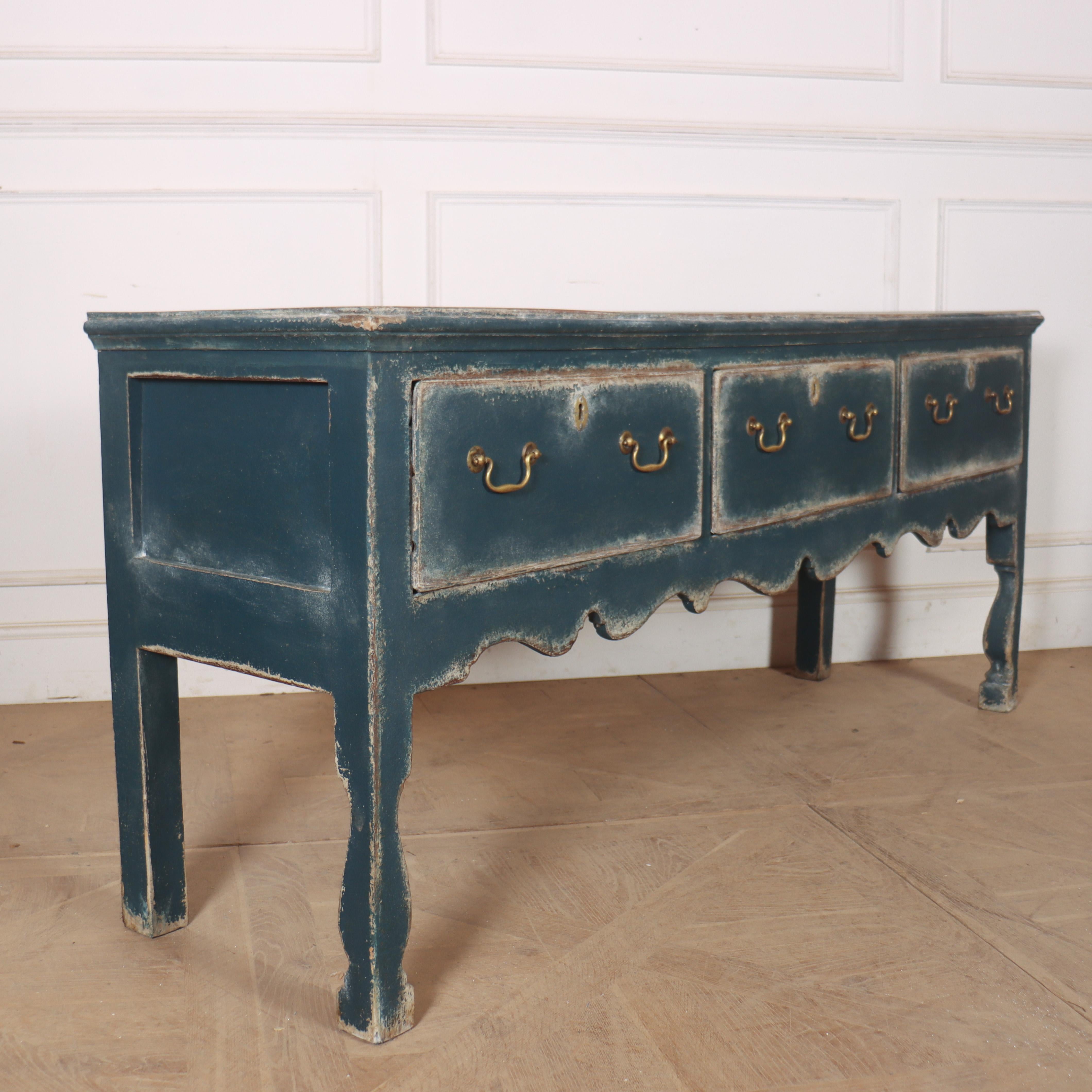 18th century English painted oak silhouette leg dresser base. 1760.


Code: 8822

Dimensions:
W: 74.5