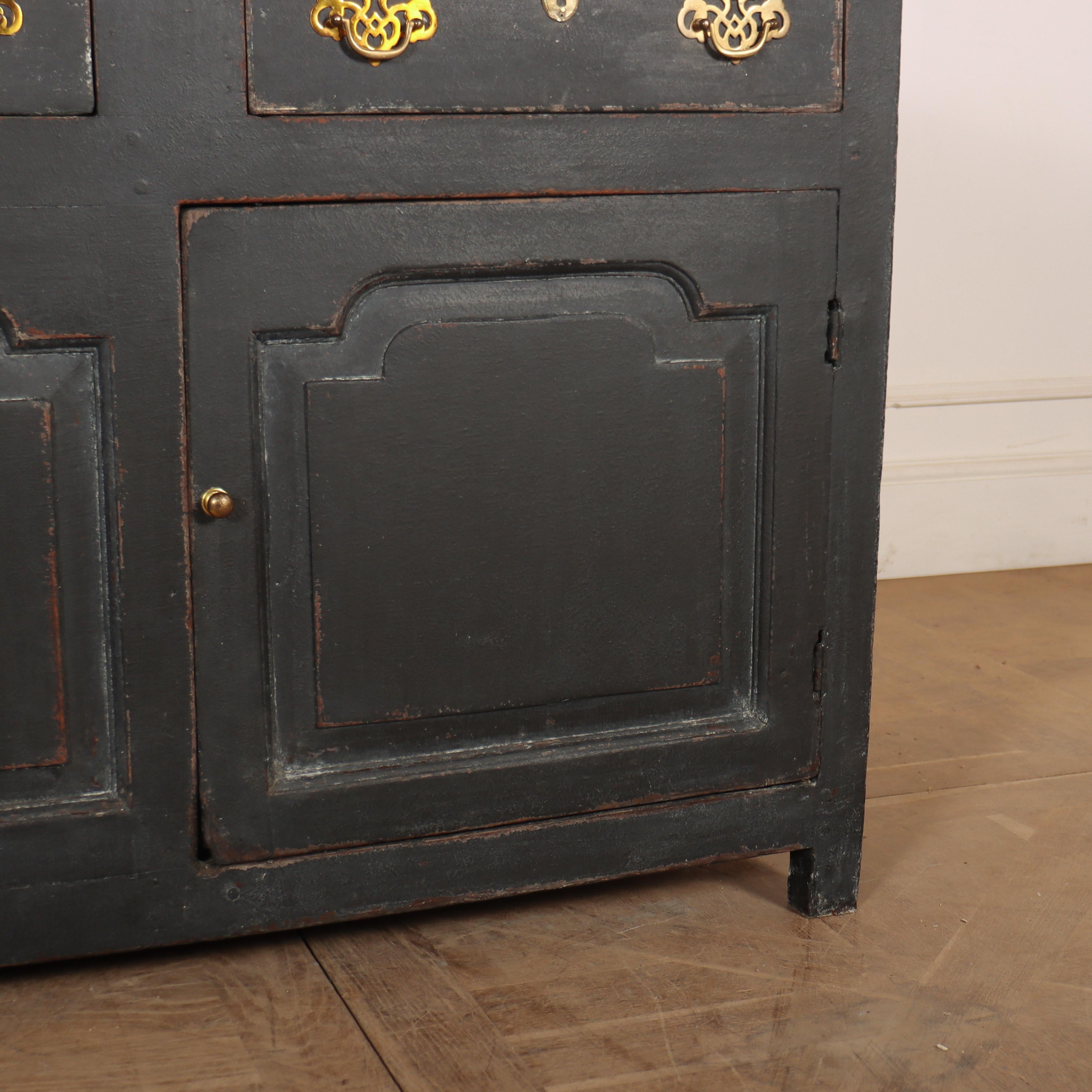 English 18th Century Painted Dresser Base For Sale