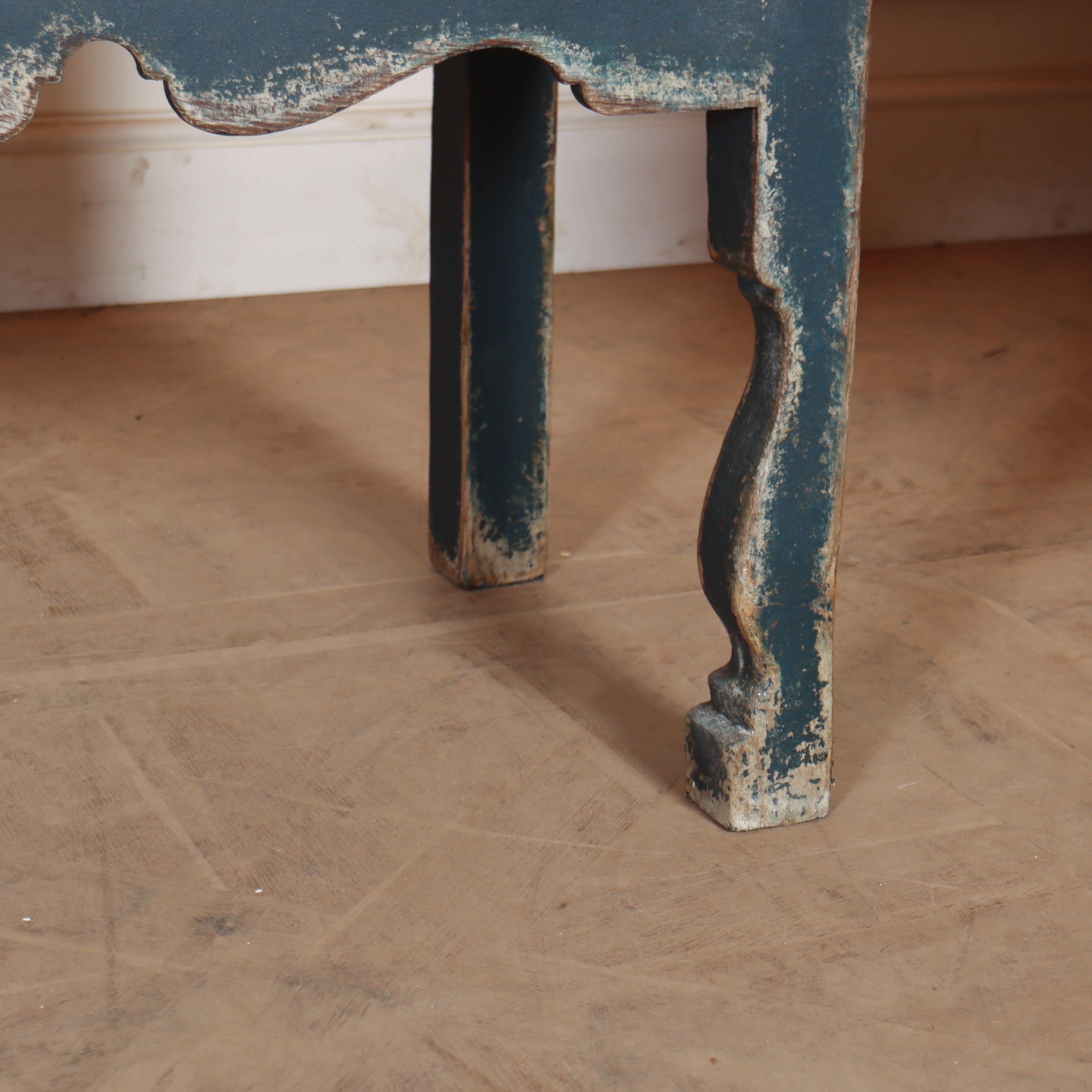 18th Century Painted Dresser Base 1
