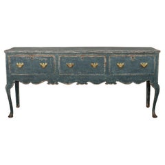 Antique 18th Century Painted Dresser Base