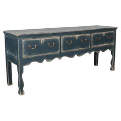 Antique 18th Century Painted Dresser Base
