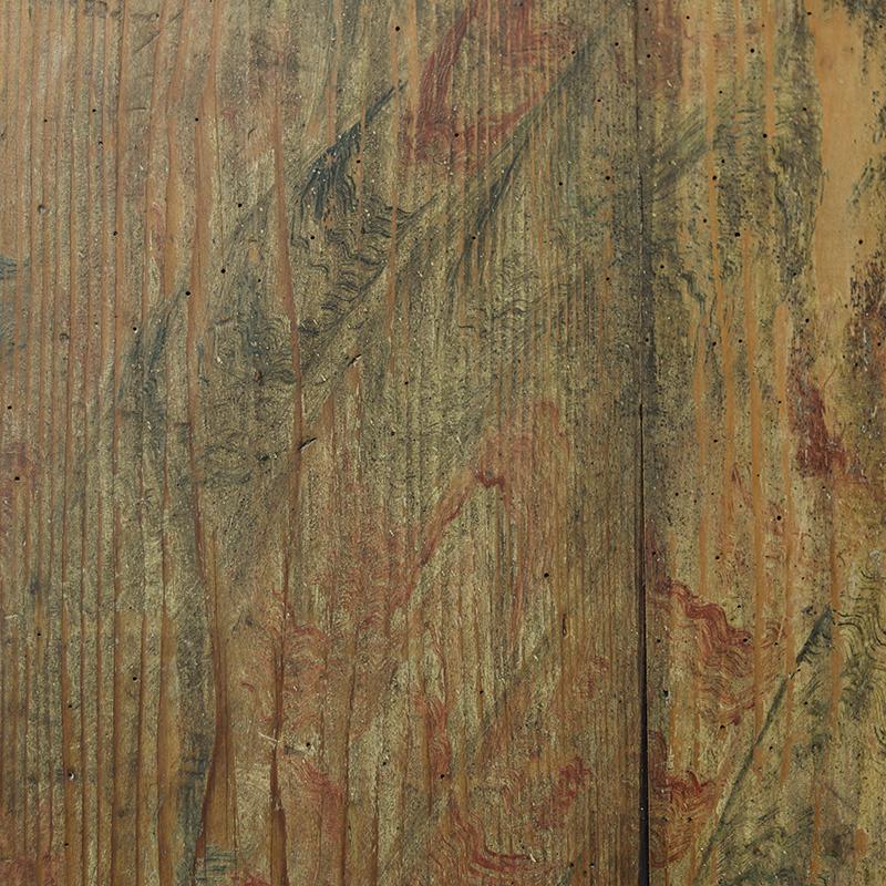 Cabinet de mariage d'art populaire peint du 18e siècle en vente 7