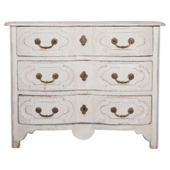Antique 18th Century Painted French Commode
