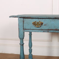 18th Century Painted Lamp Table