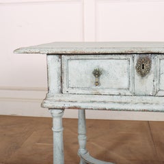 18th Century Painted Lamp Table