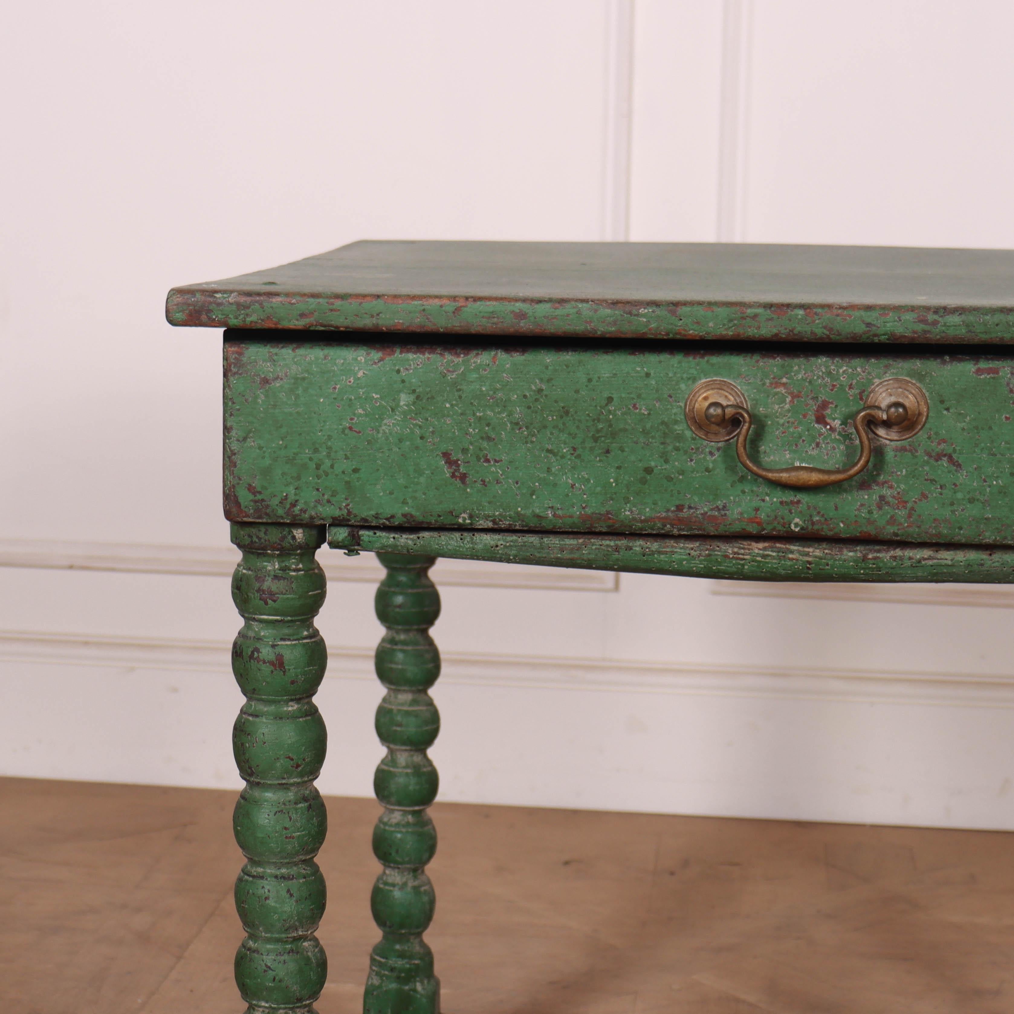 George II 18th Century Painted Lamp Table For Sale
