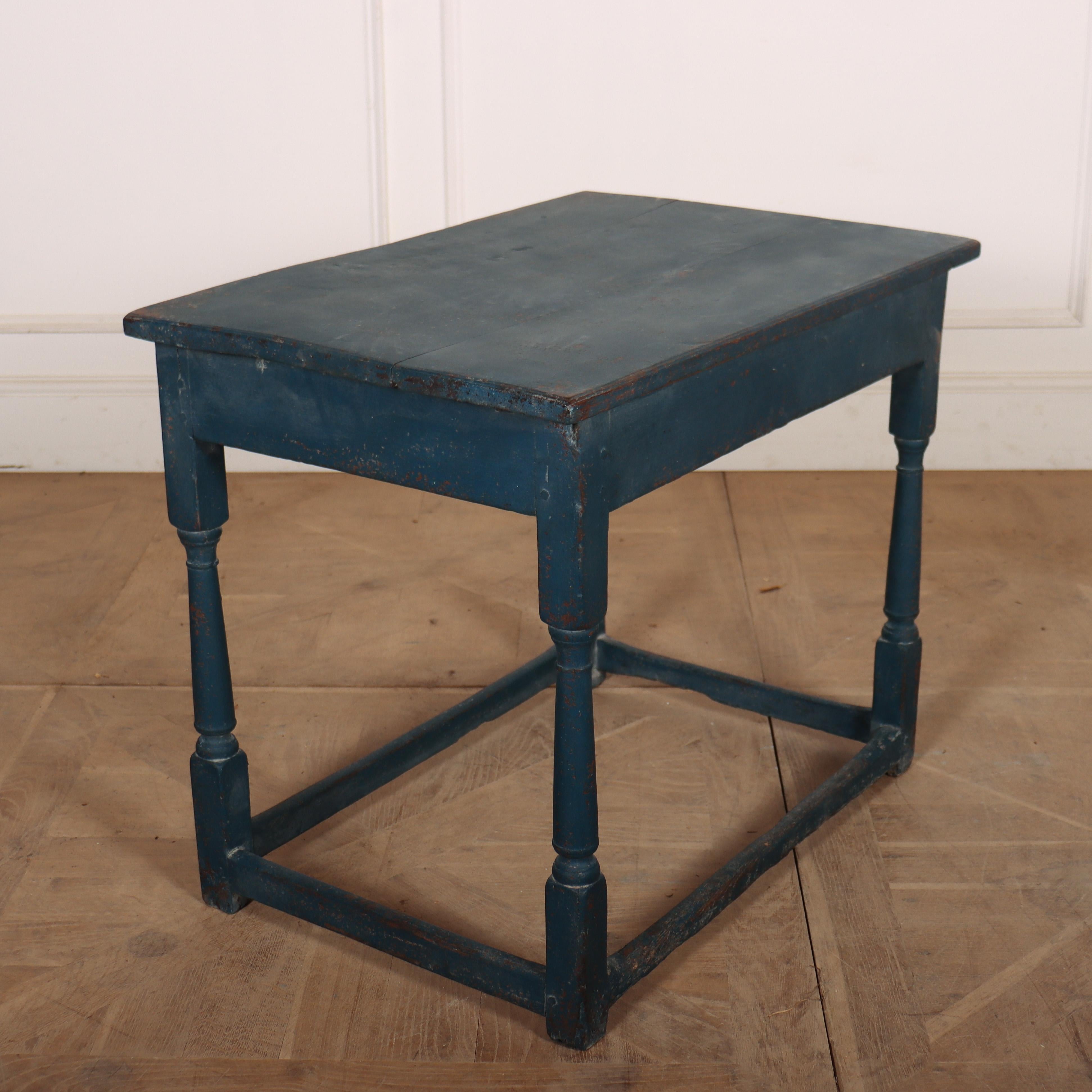 XVIIIe siècle et antérieur Table de lampe peinte du 18ème siècle en vente