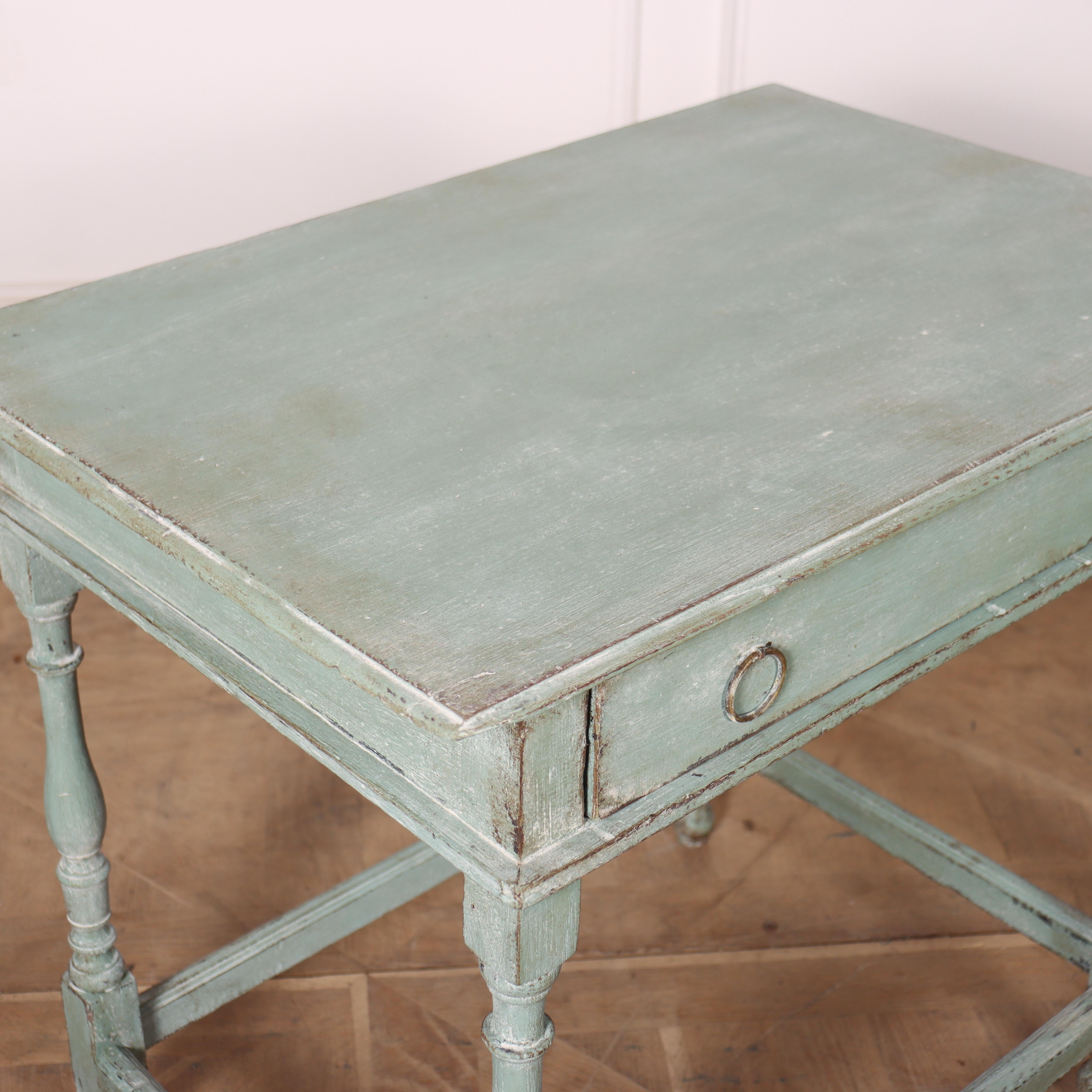 18th Century Painted Lamp Table For Sale 1