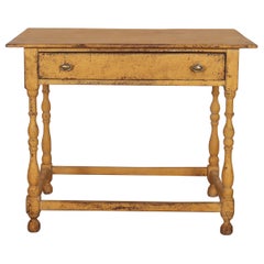 18th Century Painted Lamp Table